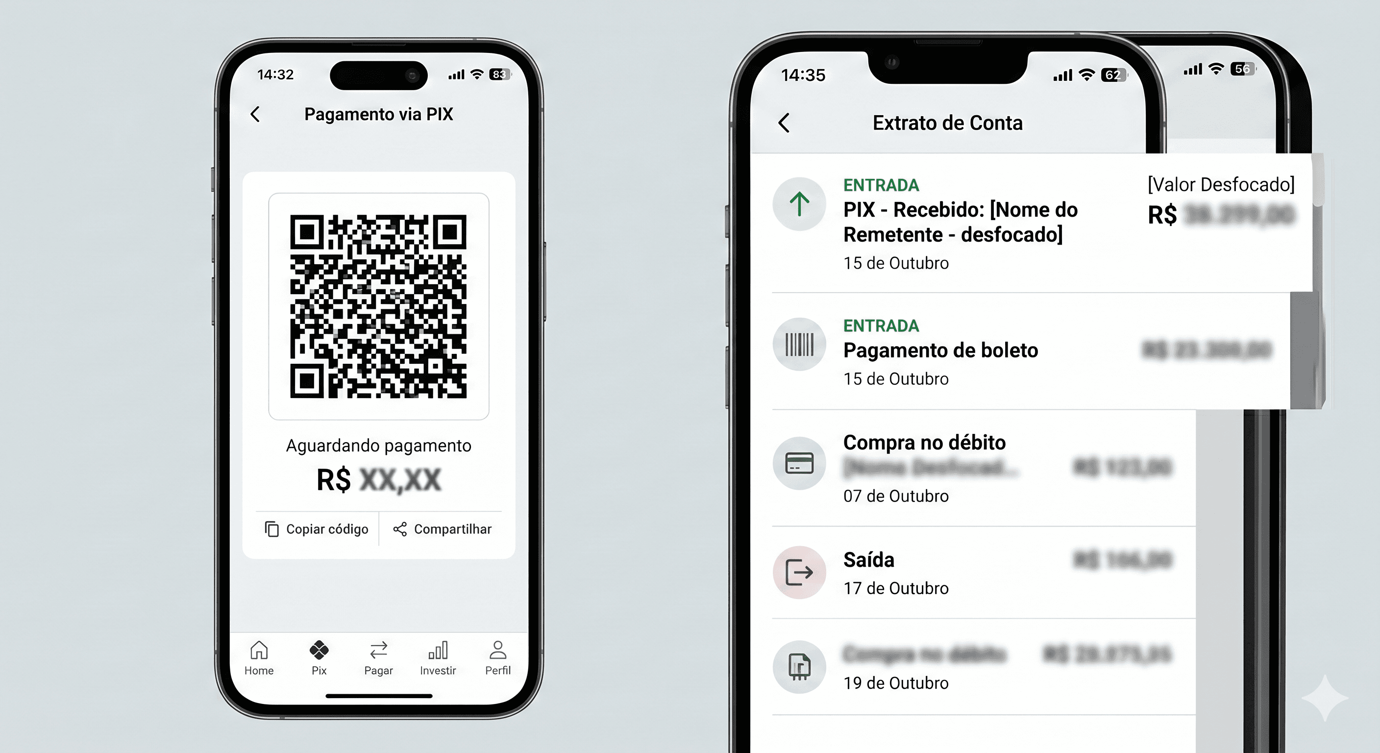 Tela do Meunu mostrando configuração de pagamento online integrado