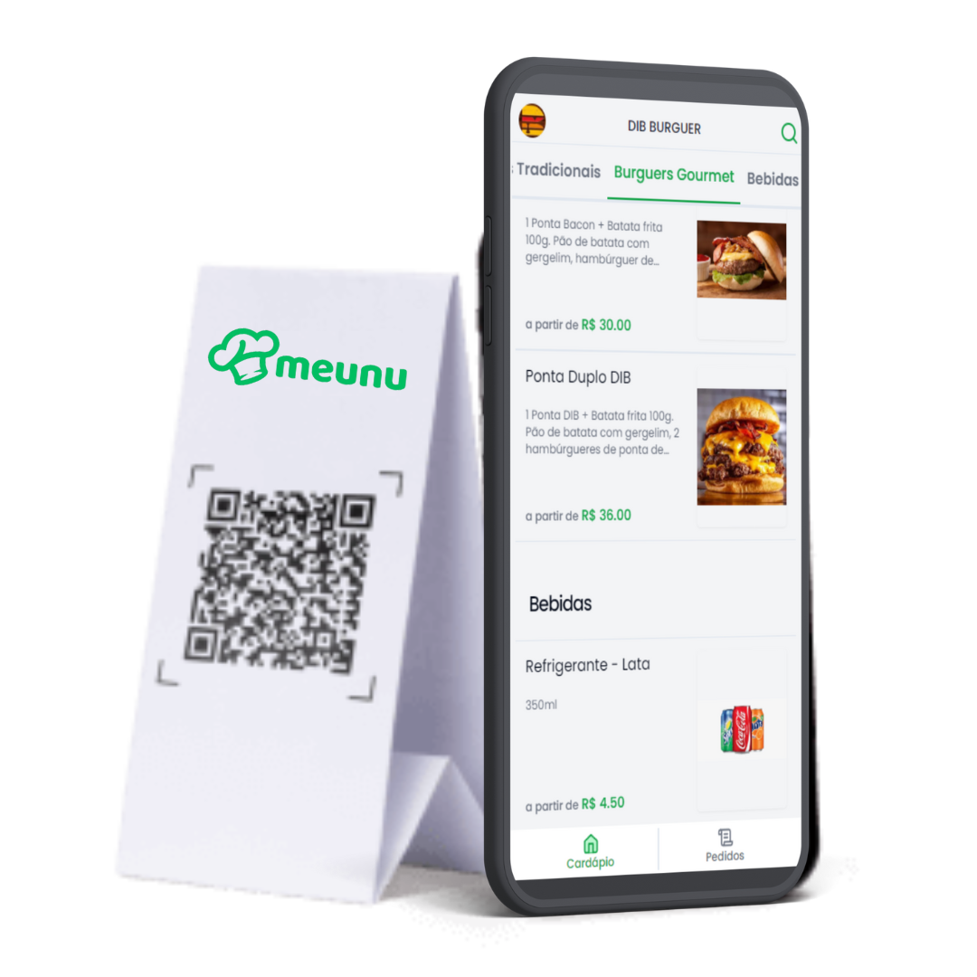 Cardápio Digital via QR Code